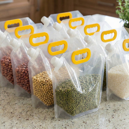 Set x5 o x10 Bolsas de Silicona Reutilizables - Libres de BPA