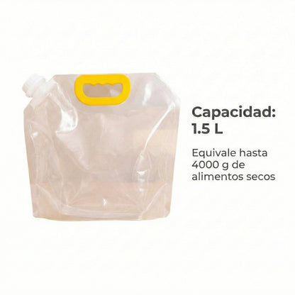 Set x5 o x10 Bolsas de Silicona Reutilizables - Libres de BPA